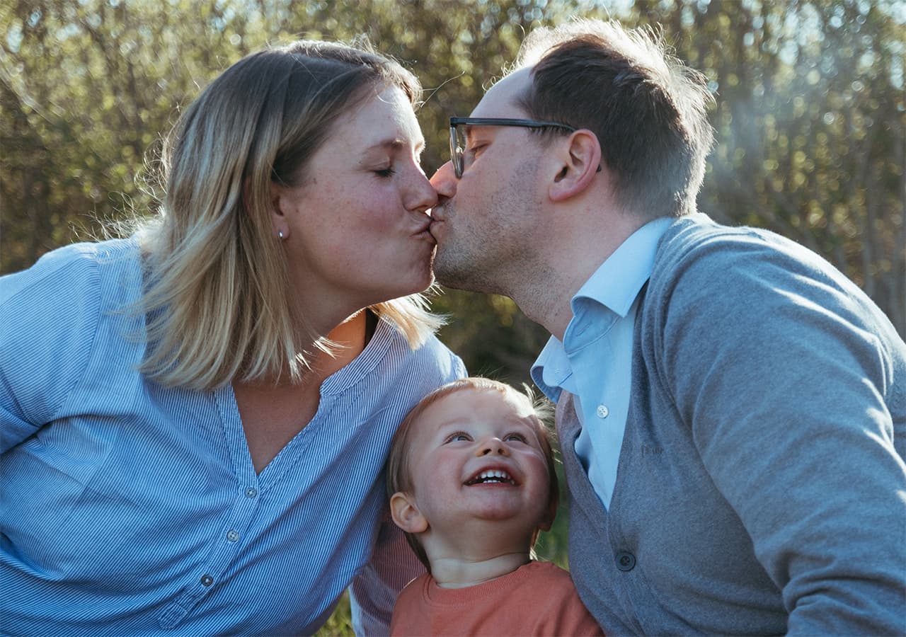 Britta und Daniel Familienshooting