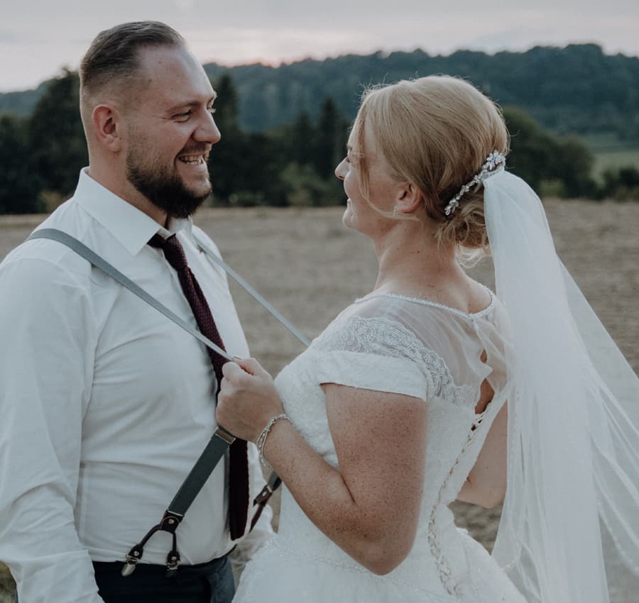 Evelyn und Tobi Hochzeit